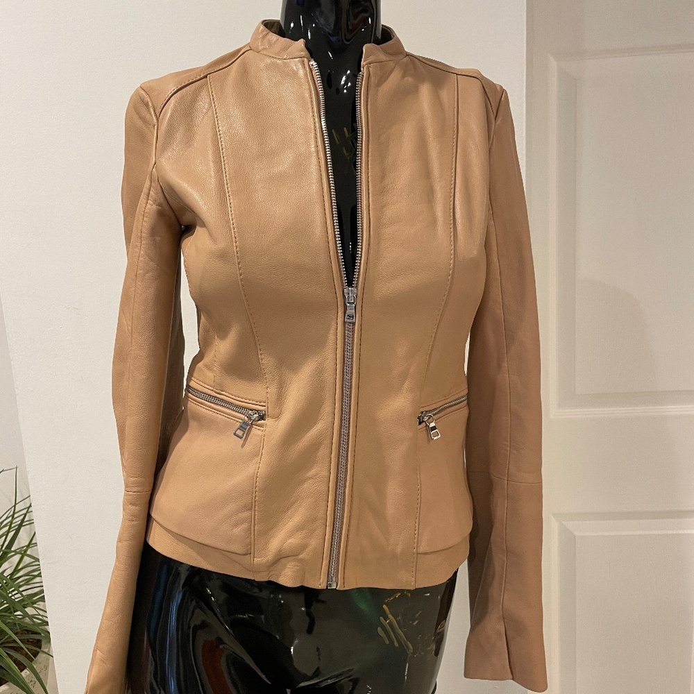 MNG LEATHER JACKET